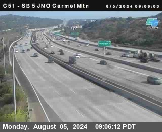 SB 5 at Carmel Mountain Rd.