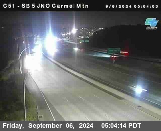 SB 5 at Carmel Mountain Rd.