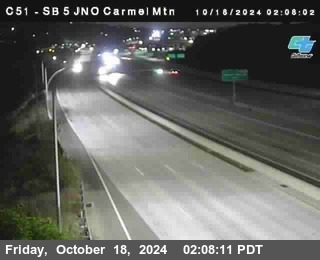 SB 5 at Carmel Mountain Rd.