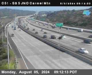 SB 5 at Carmel Mountain Rd.