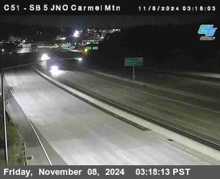 SB 5 at Carmel Mountain Rd.