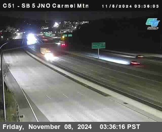 SB 5 at Carmel Mountain Rd.