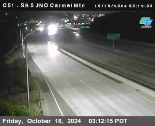 SB 5 at Carmel Mountain Rd.