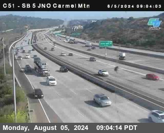 SB 5 at Carmel Mountain Rd.