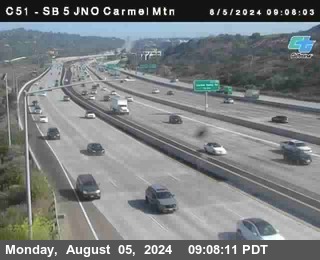 SB 5 at Carmel Mountain Rd.