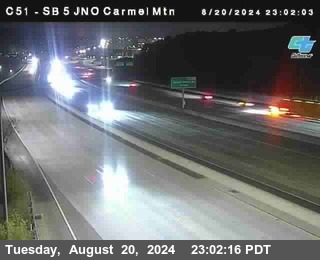 SB 5 at Carmel Mountain Rd.