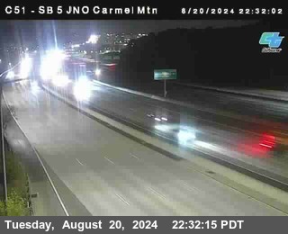 SB 5 at Carmel Mountain Rd.