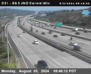 SB 5 at Carmel Mountain Rd.