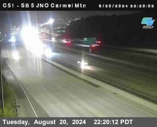 SB 5 at Carmel Mountain Rd.