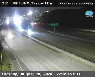 SB 5 at Carmel Mountain Rd.