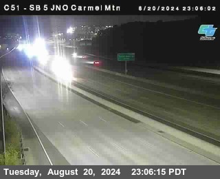 SB 5 at Carmel Mountain Rd.