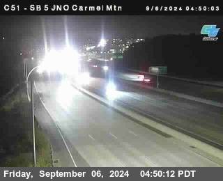 SB 5 at Carmel Mountain Rd.