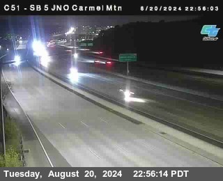 SB 5 at Carmel Mountain Rd.