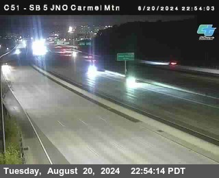 SB 5 at Carmel Mountain Rd.