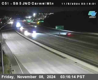 SB 5 at Carmel Mountain Rd.