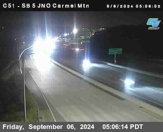 SB 5 at Carmel Mountain Rd.