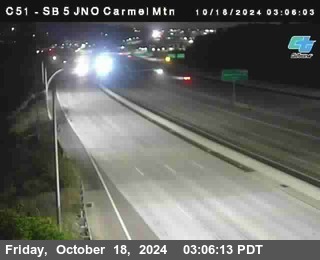 SB 5 at Carmel Mountain Rd.