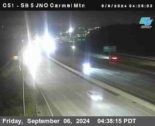 SB 5 at Carmel Mountain Rd.