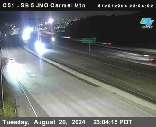 SB 5 at Carmel Mountain Rd.