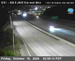 SB 5 at Carmel Mountain Rd.