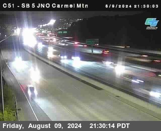 SB 5 at Carmel Mountain Rd.