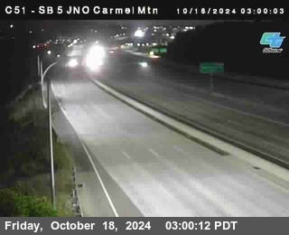 SB 5 at Carmel Mountain Rd.