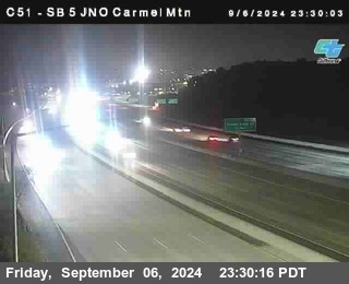 SB 5 at Carmel Mountain Rd.