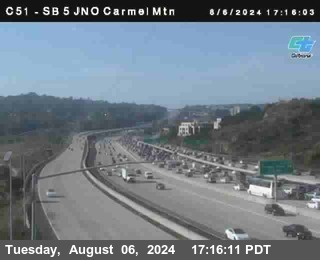 SB 5 at Carmel Mountain Rd.