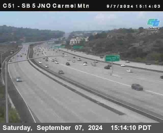 SB 5 at Carmel Mountain Rd.