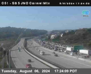 SB 5 at Carmel Mountain Rd.