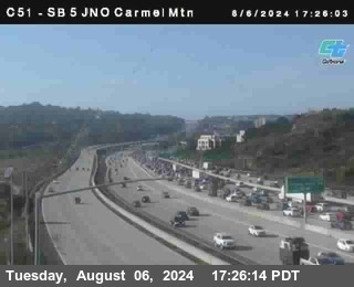 SB 5 at Carmel Mountain Rd.