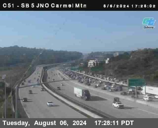 SB 5 at Carmel Mountain Rd.