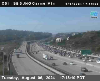 SB 5 at Carmel Mountain Rd.