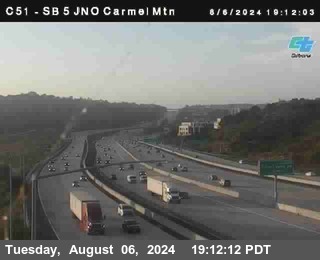 SB 5 at Carmel Mountain Rd.