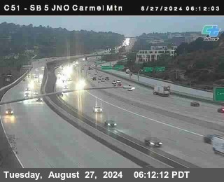 SB 5 at Carmel Mountain Rd.