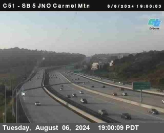 SB 5 at Carmel Mountain Rd.