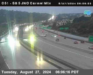 SB 5 at Carmel Mountain Rd.