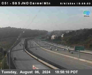 SB 5 at Carmel Mountain Rd.