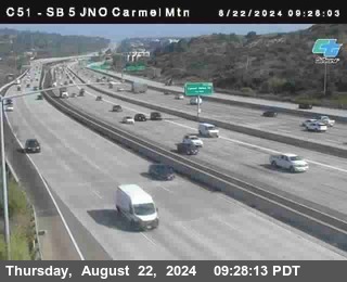 SB 5 at Carmel Mountain Rd.