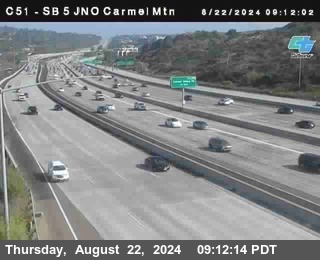 SB 5 at Carmel Mountain Rd.