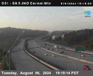 SB 5 at Carmel Mountain Rd.