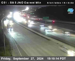 SB 5 at Carmel Mountain Rd.