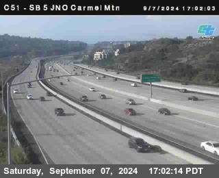 SB 5 at Carmel Mountain Rd.