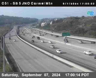 SB 5 at Carmel Mountain Rd.