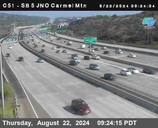 SB 5 at Carmel Mountain Rd.