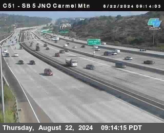 SB 5 at Carmel Mountain Rd.