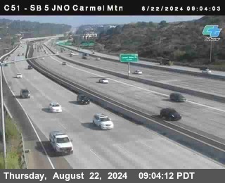 SB 5 at Carmel Mountain Rd.