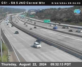 SB 5 at Carmel Mountain Rd.