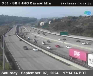 SB 5 at Carmel Mountain Rd.