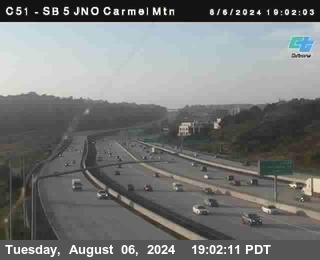 SB 5 at Carmel Mountain Rd.